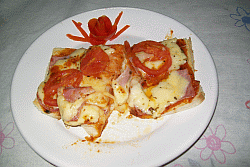 Pizza P&atilde;o de Sandu&iacute;che