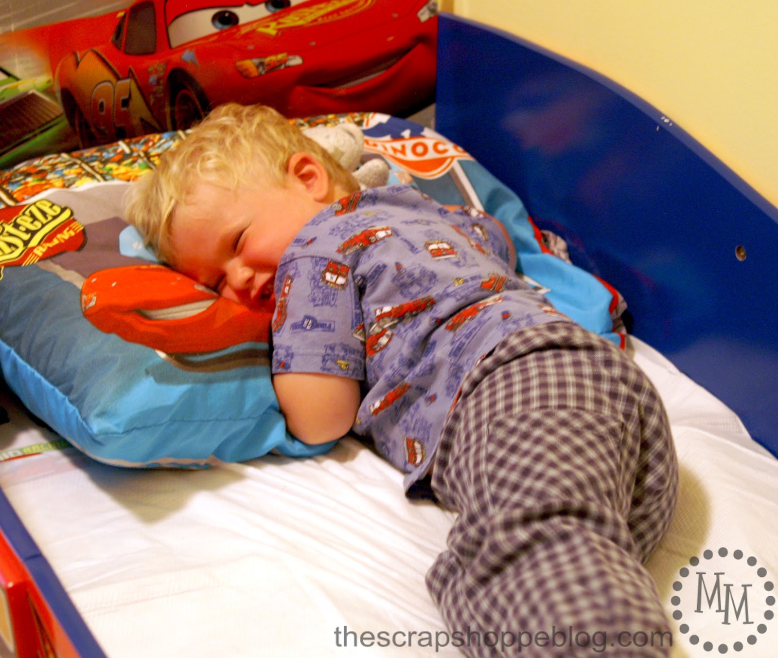 Sleeping Easier with GoodNites Bed Mats The Scrap Shoppe