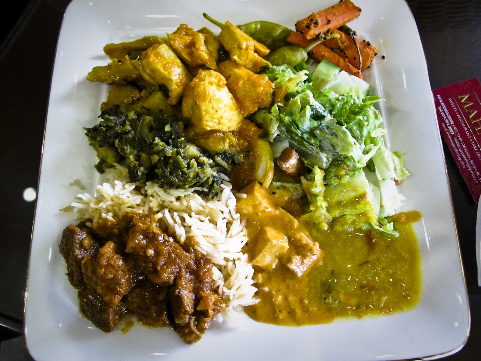 Maharaja Indian Restaurant , Surrey , BC Foodie Yeo's Jiak Poong