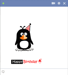 Penguin Happy Birthday