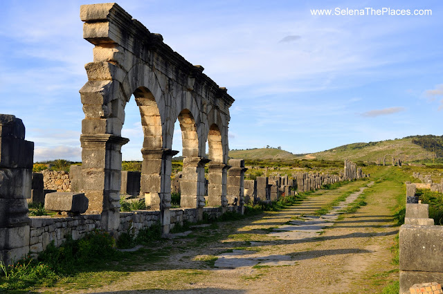 Volubilis Roman Ruins near Fez, Morocco