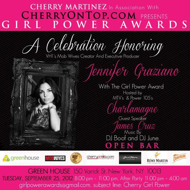 Jennifer Graziano's Girl Power Award! M.O.B. Wives