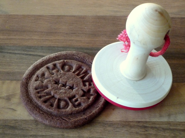 That Cute Little Cake "Home Made" cookie stamp