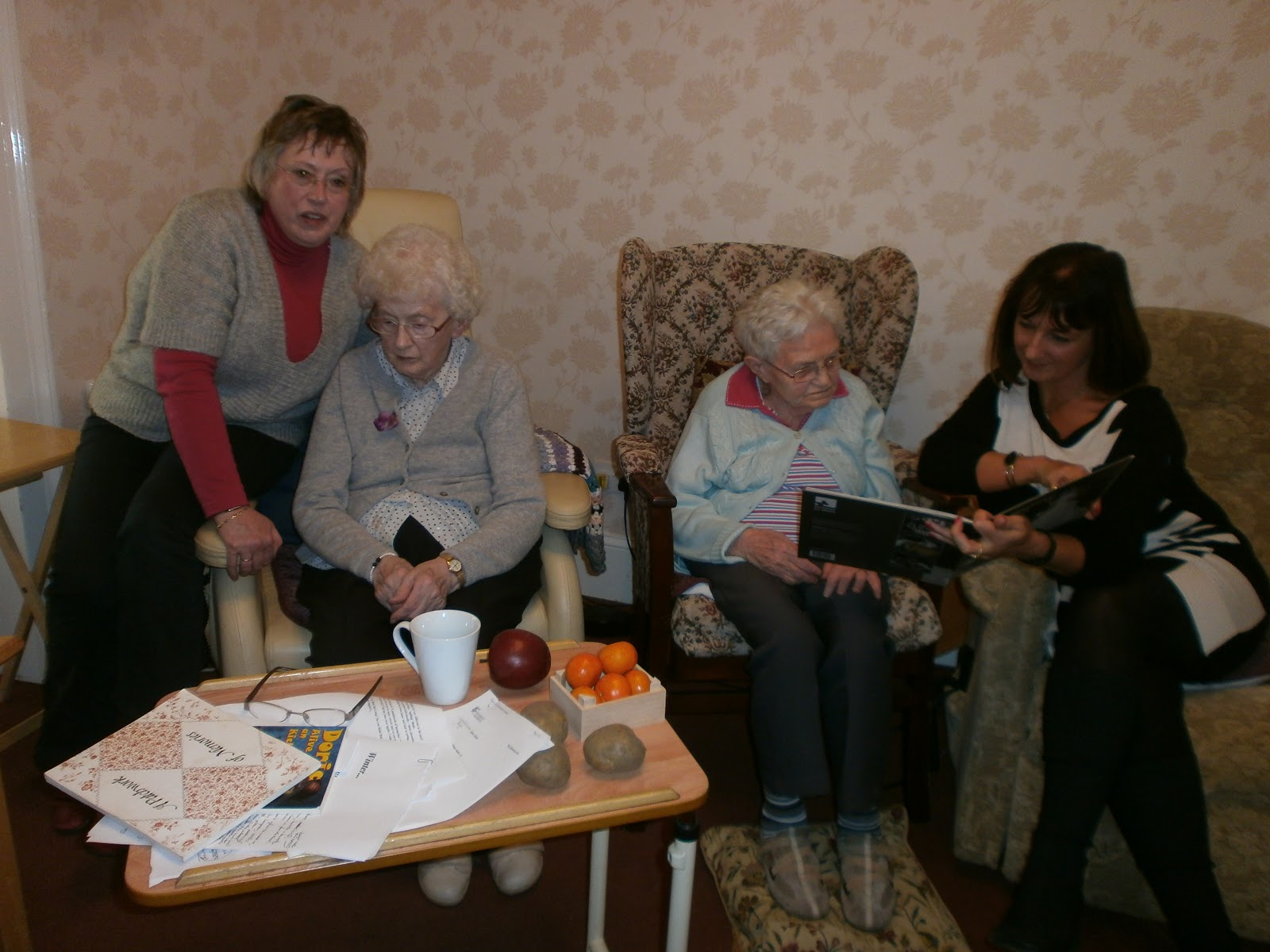 Deborah Leslie Aberdeenshire Reader in Residence Afternoon with