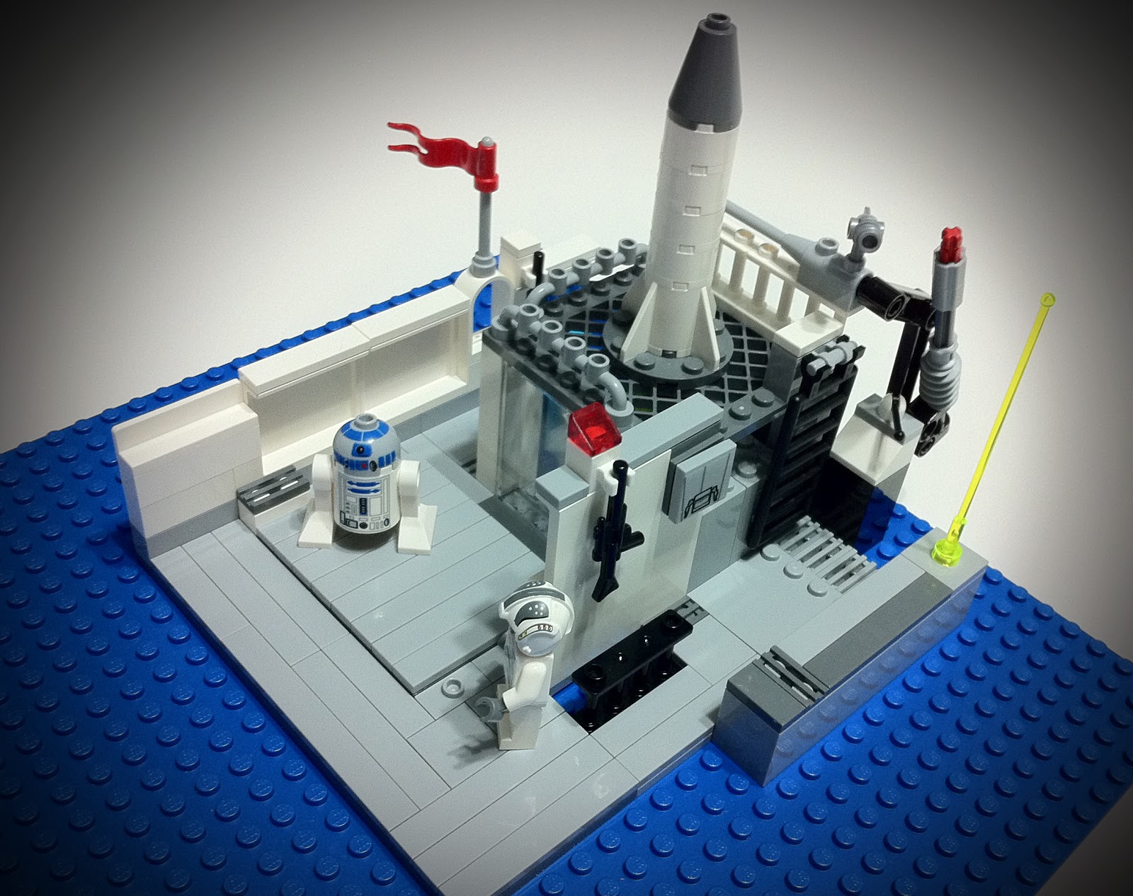 Lego Dado RocketLaunch Station