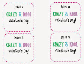 Crazy & Kool FREE Valentine Printable