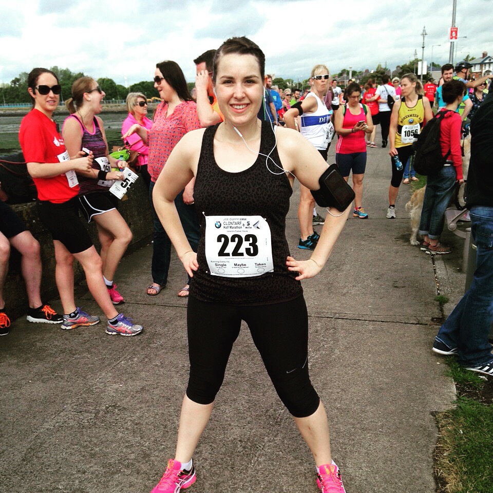 59 pounds to go Clontarf Half Marathon