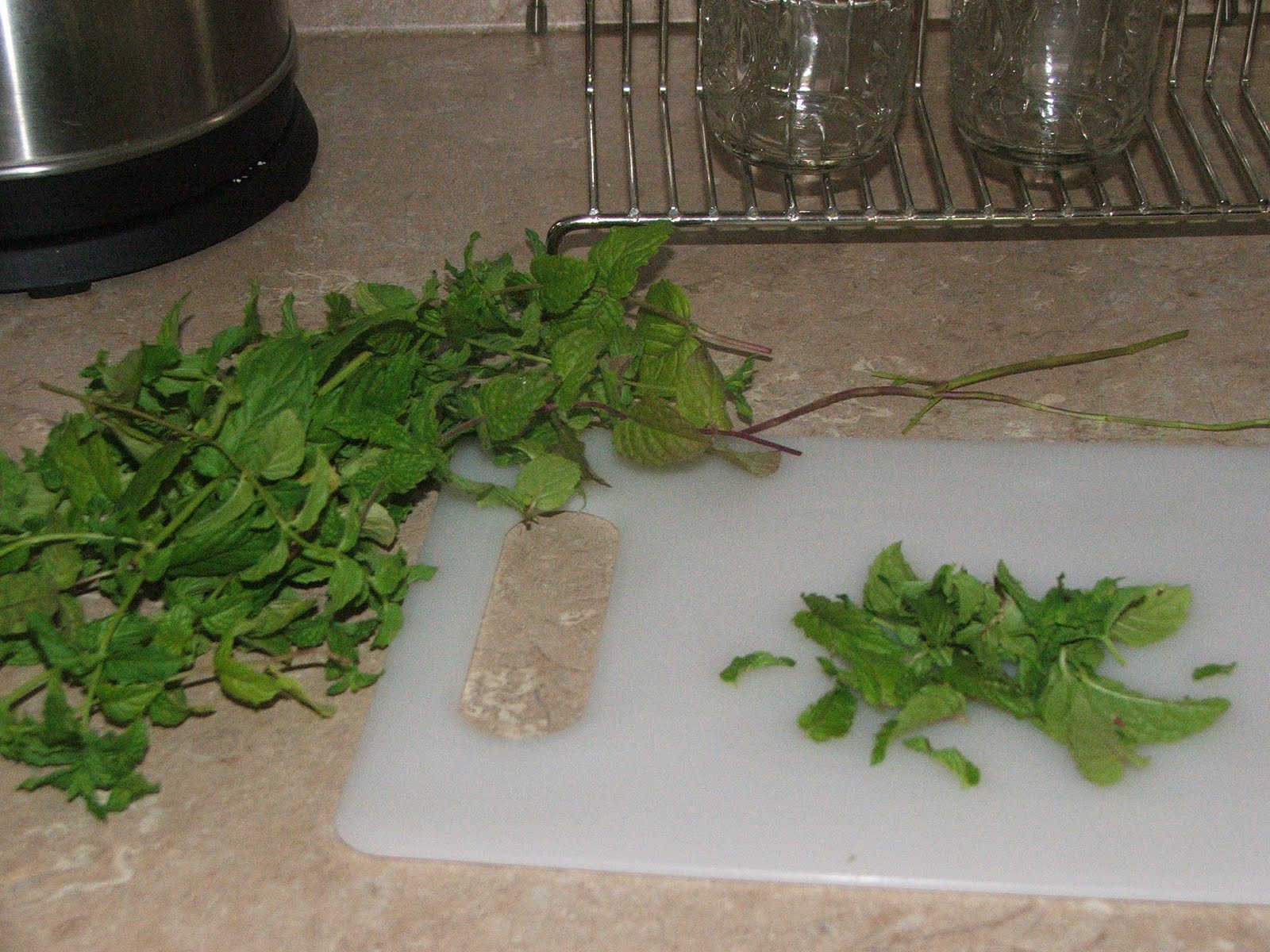 Canning Granny Making Peppermint Extract