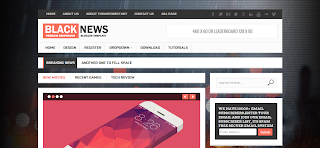 BlackNews - News & Magazine Premium Blogger Theme