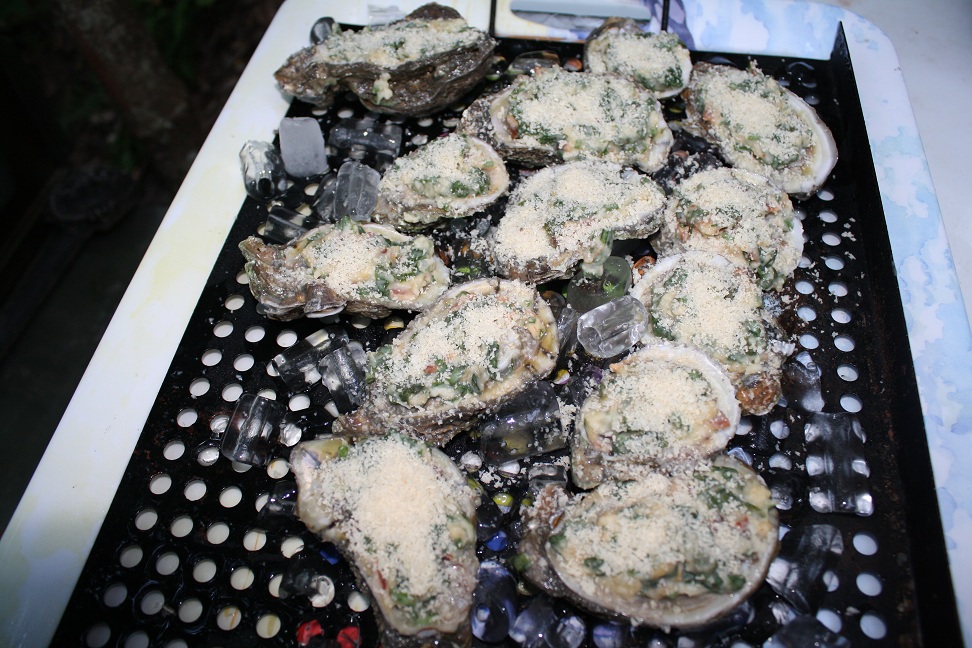 Big Dude's Eclectic Ramblings Chargrilled OystersRockefellerAla Big Dude