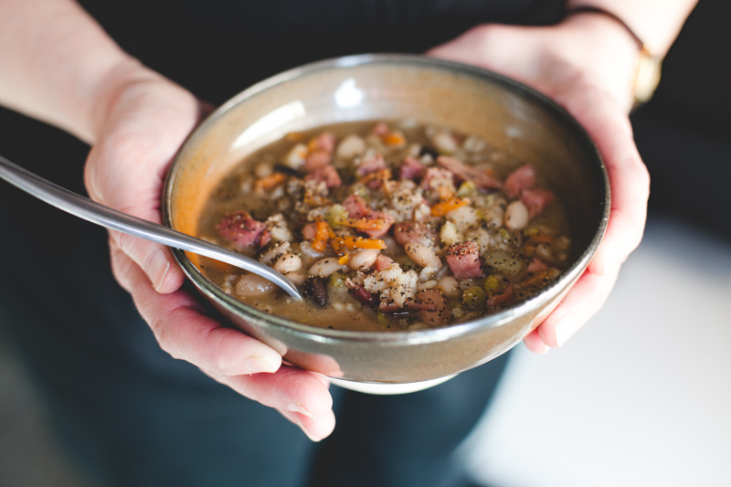 The Twenty-Something's Table: Ham & Barley Soup