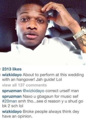 You Cannot Guarantee Having In A Few Years To Come-Jmartins Tell Wizkid
