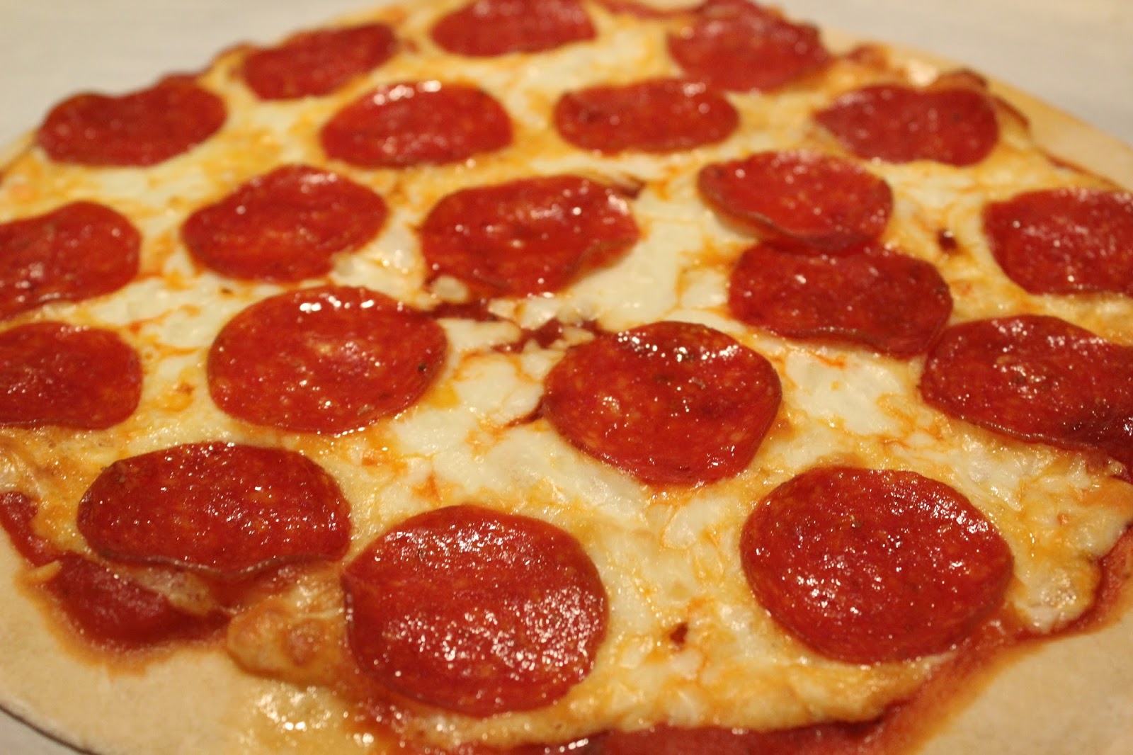 Authentic Curry Whole wheat crust pepperoni pizza