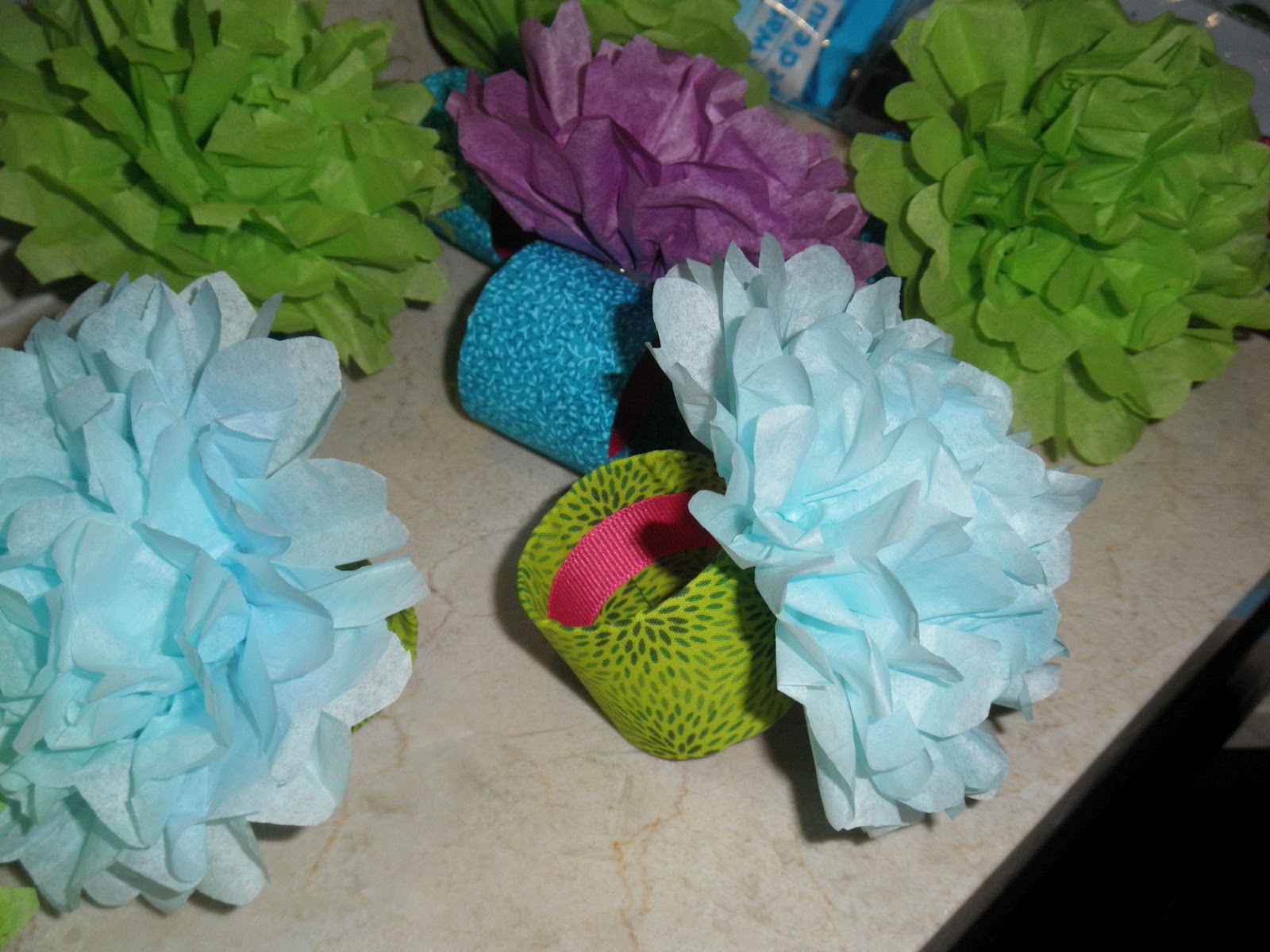 Paper Flower Napkin Rings Princess Approved a place for sharing