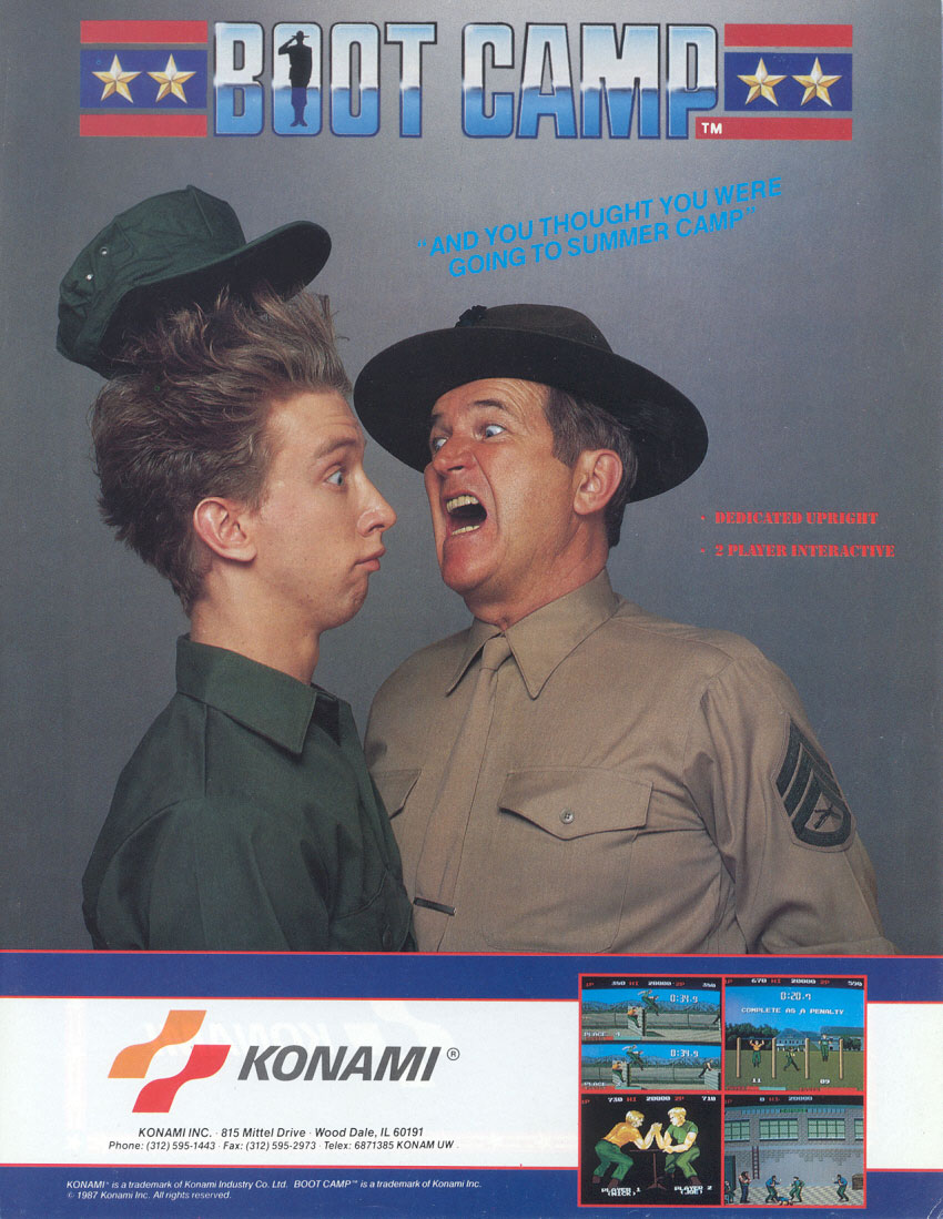 vgjunk konamis arcade flyers 1986 96 konami arcade flyer