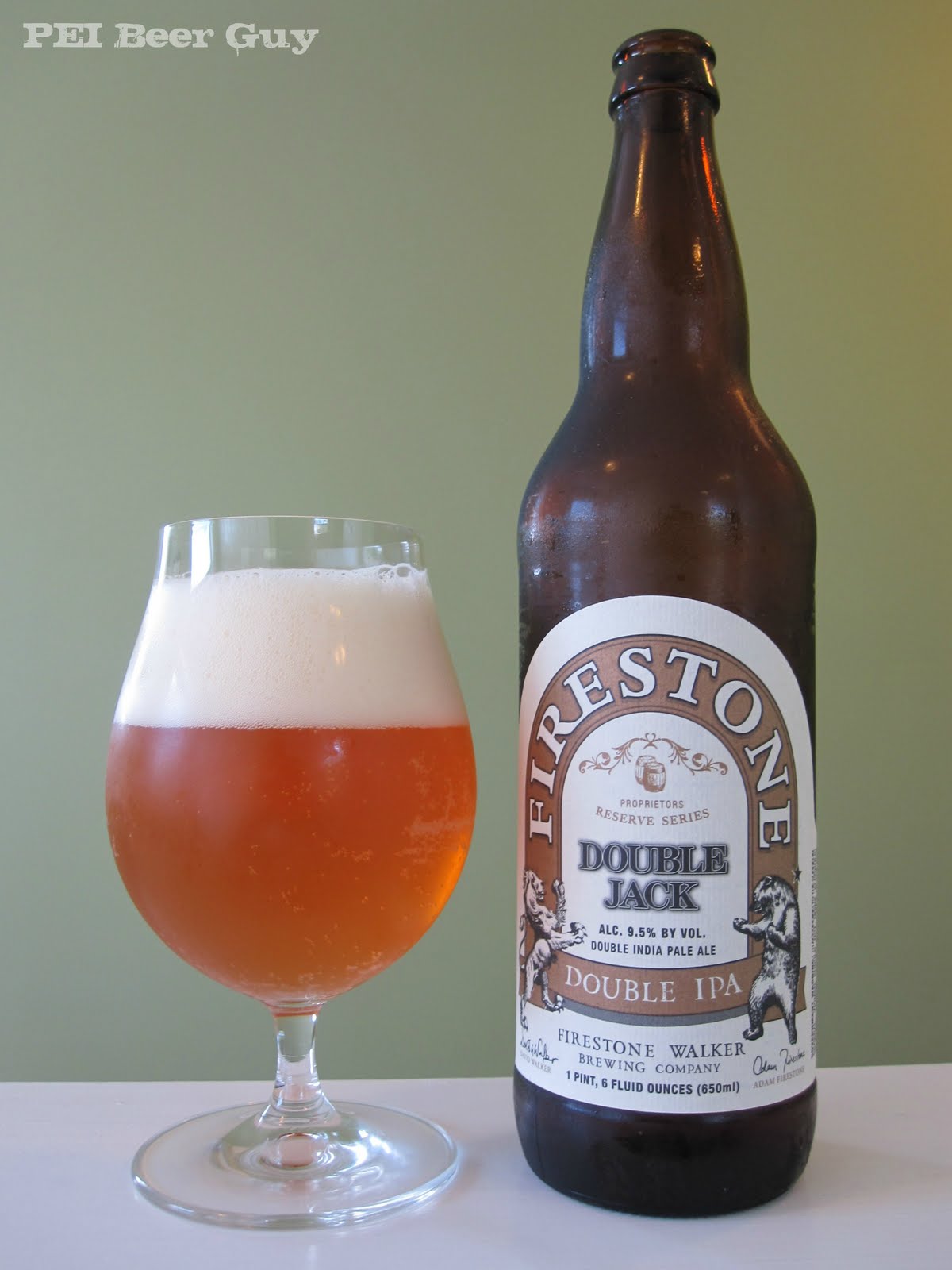 Firestone Walker Brewing Company's Double Jack