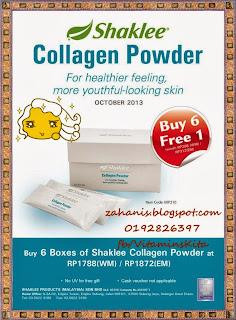 shaklee collagen powder rahsia kecantikan shaklee