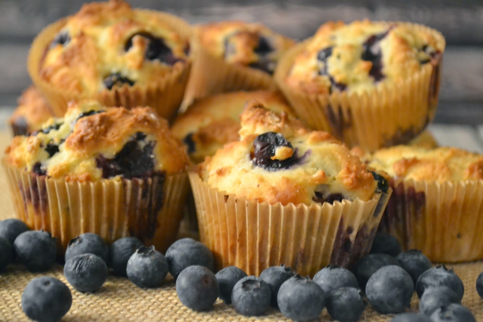 Greek Yogurt Blueberry Muffins Recipe Building Our Story