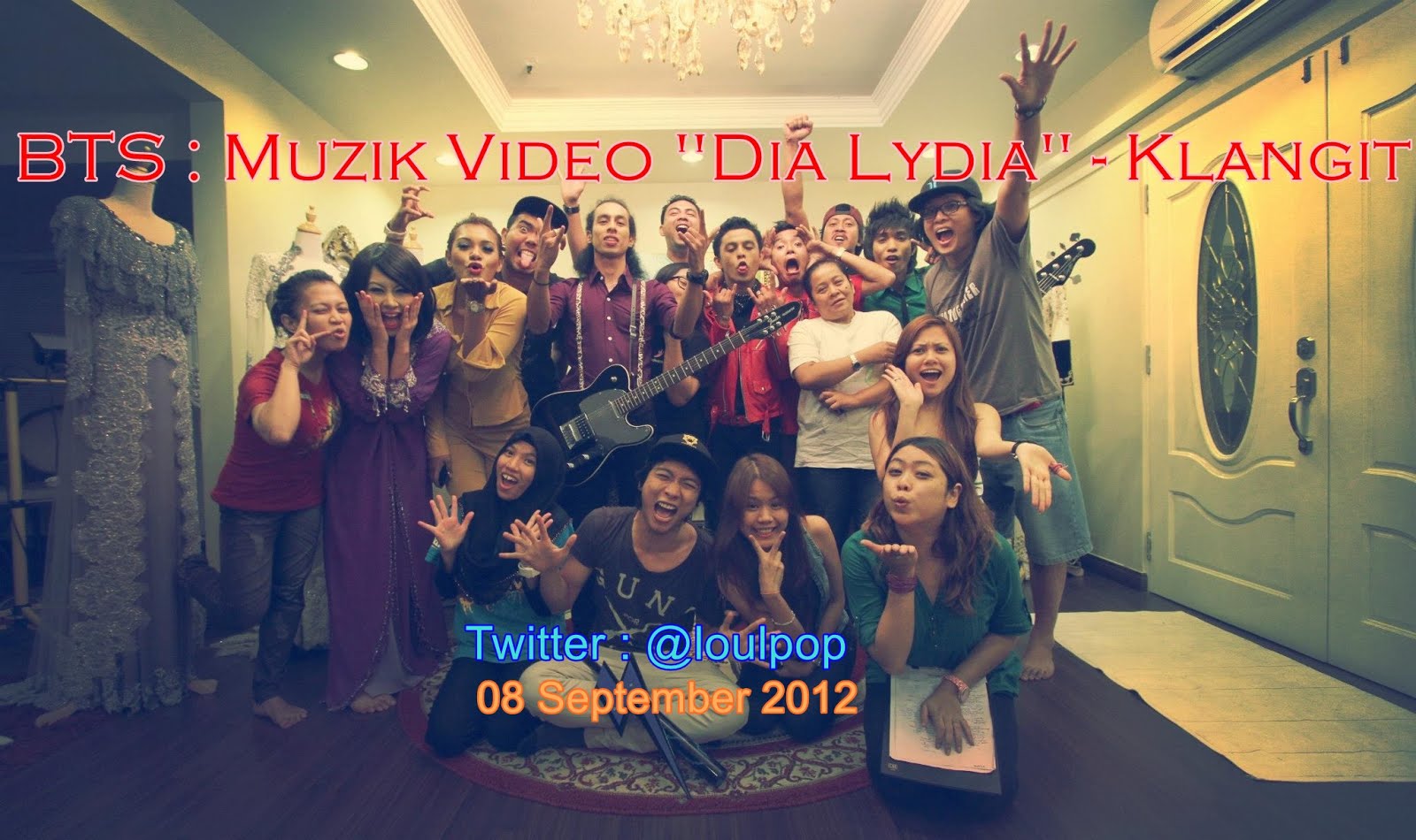 BTS : Muzik Video "Dia Lydia" - Klangit