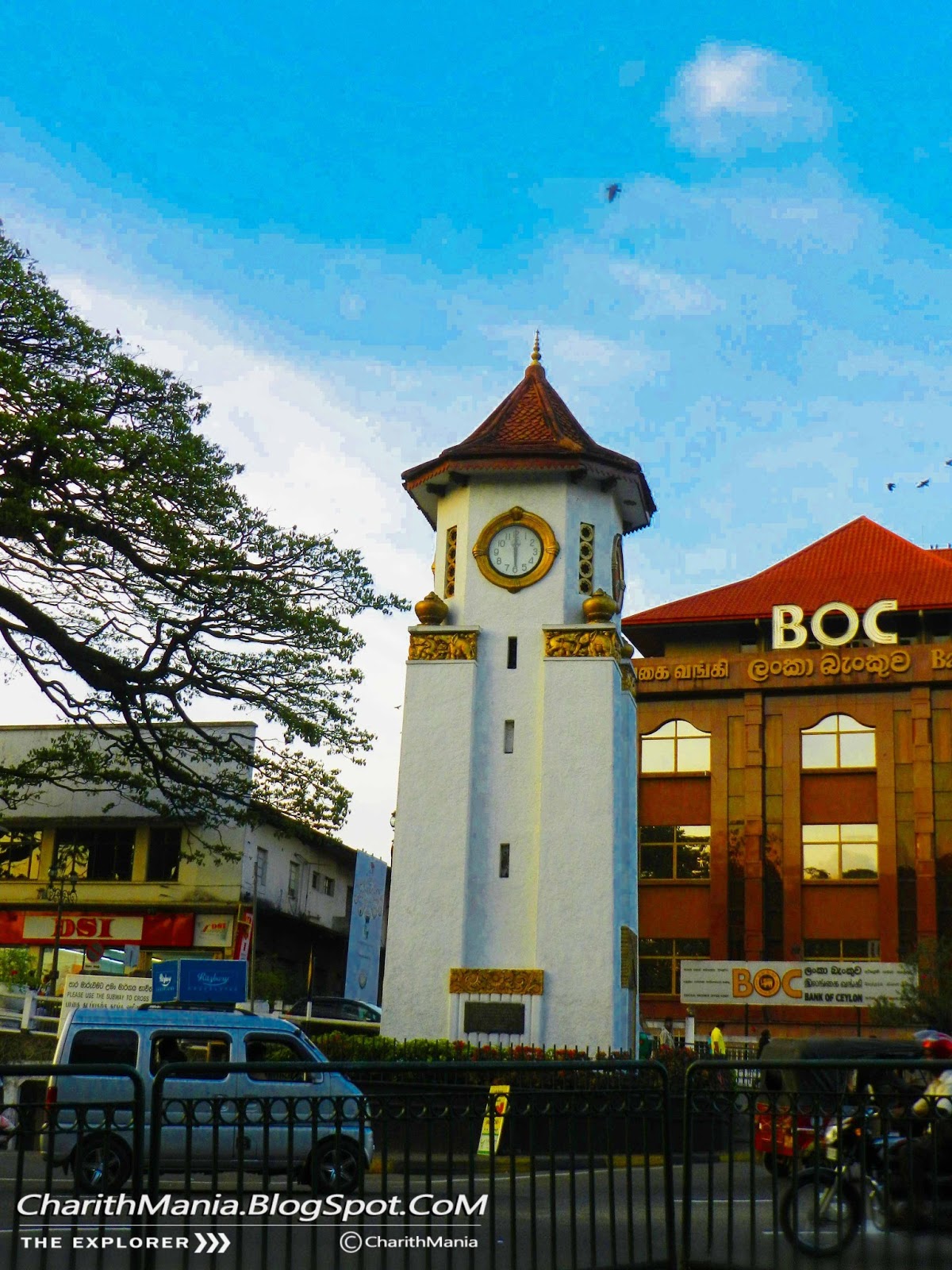 CharithMania "KANDY GREAT ISMAIL CLOCK TOWER"