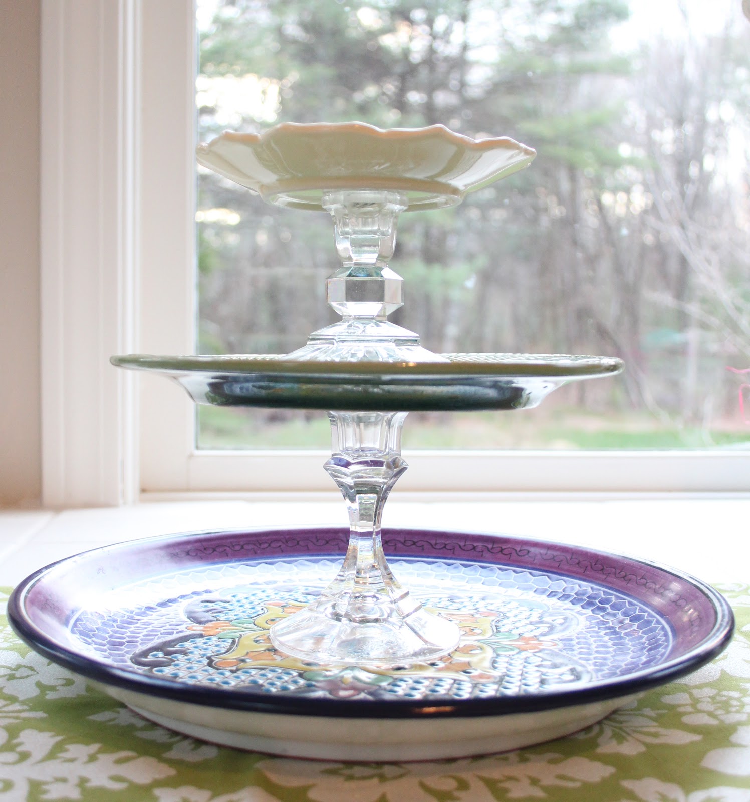 Temporary Tiered Dessert Plates Shine Your Light