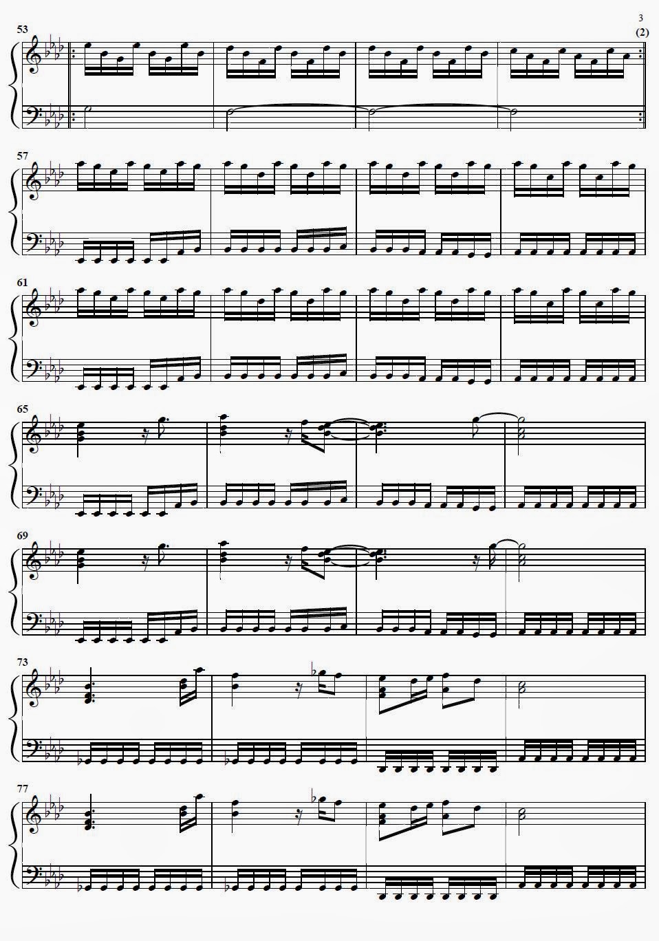 Partituras ineditas para piano Clocks Coldplay