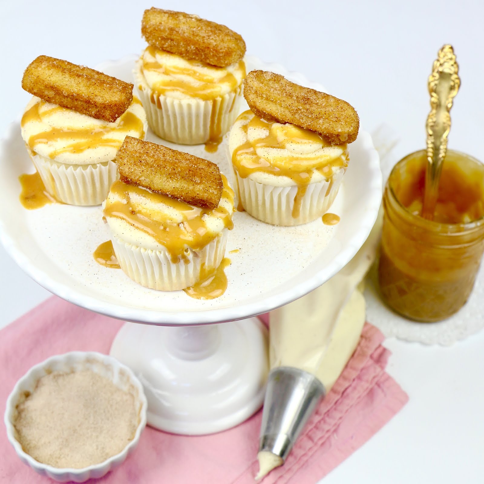 Churro Cupcakes The Lindsay Ann