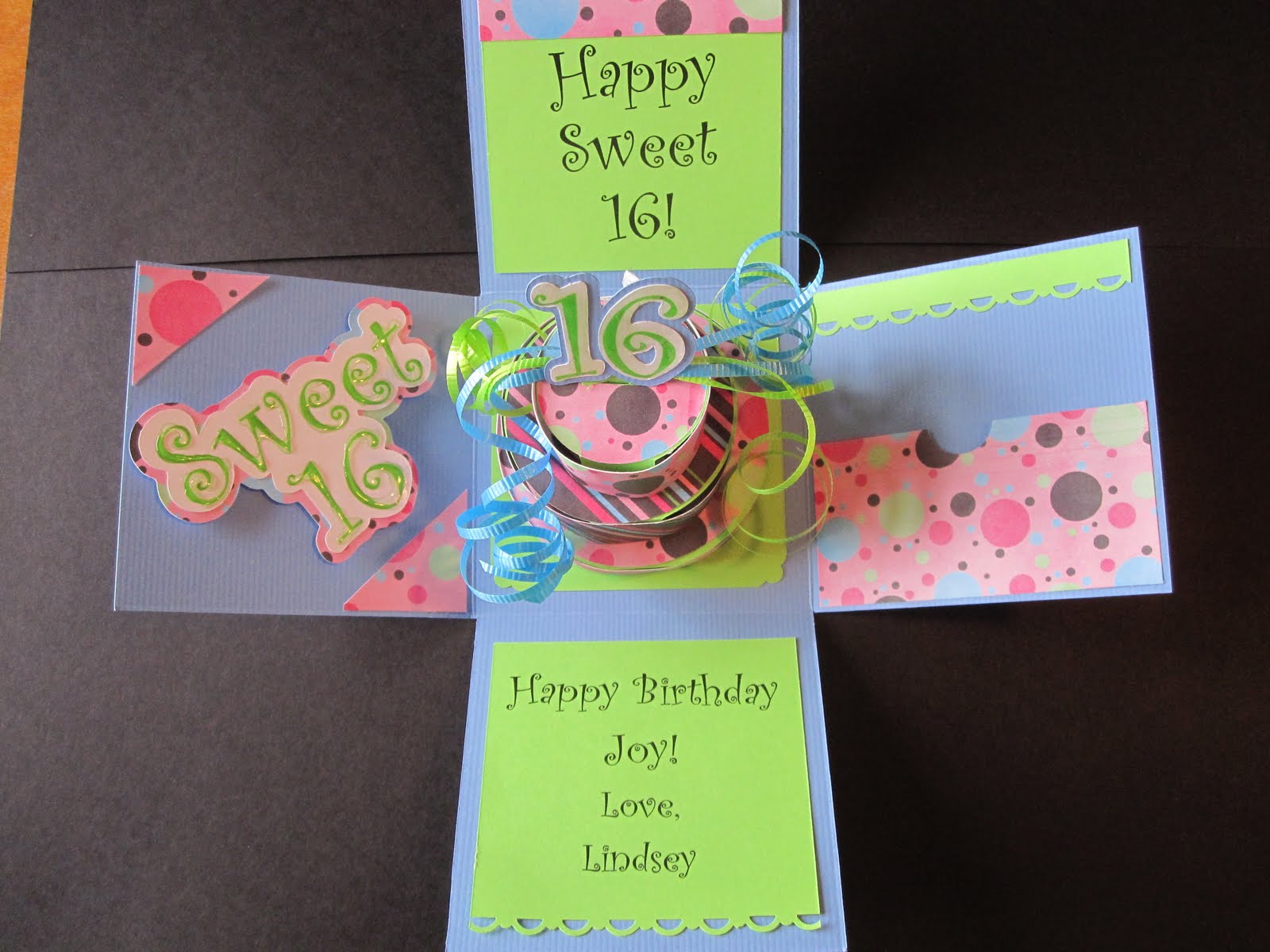 PAPERPASTIME Cake in a Box