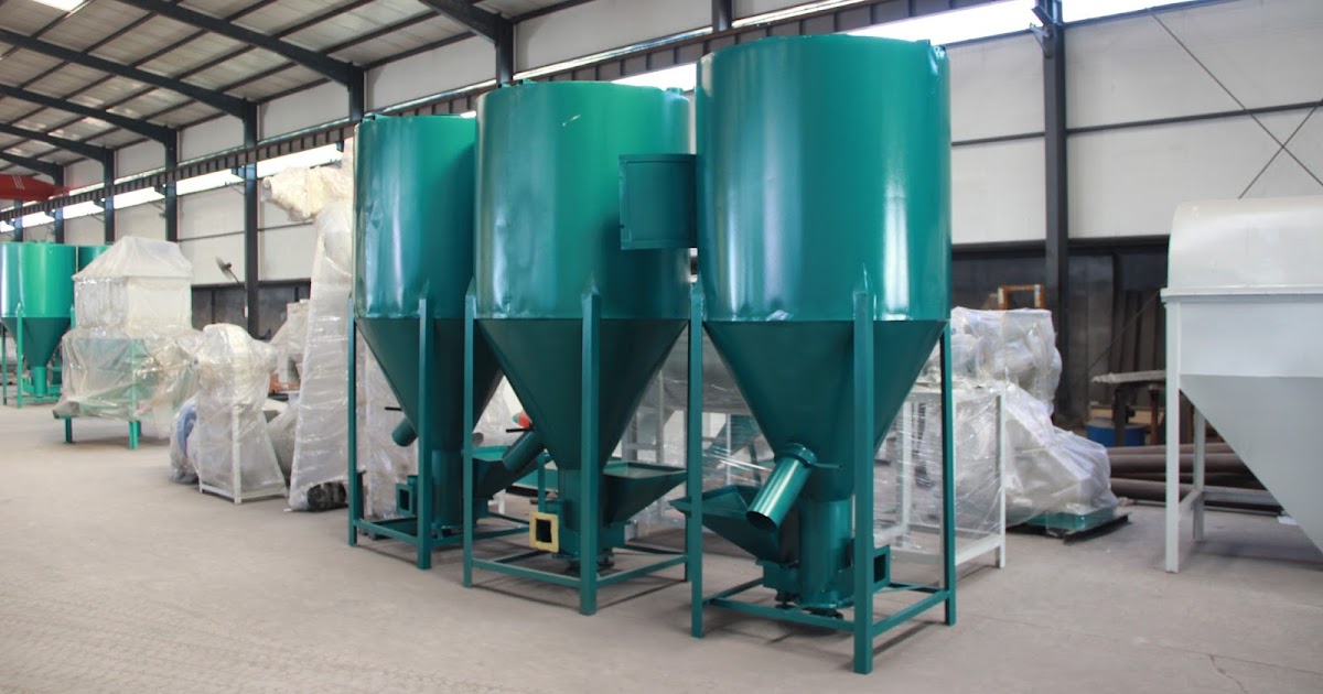 pellet mill Working principle of vertical feed mixer machine