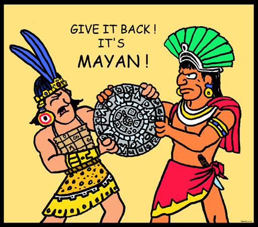 Mayan by Thom Green Bonus Cartoon