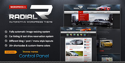 Radial - ThemeForest Premium Automotive & Tech WordPress Theme Radial - ThemeForest Premium Automotive & Tech WordPress Theme