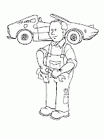 FUN & LEARN : Free worksheets for kid: ภาพระบายสีอาชีพต่าง ๆ Occupation