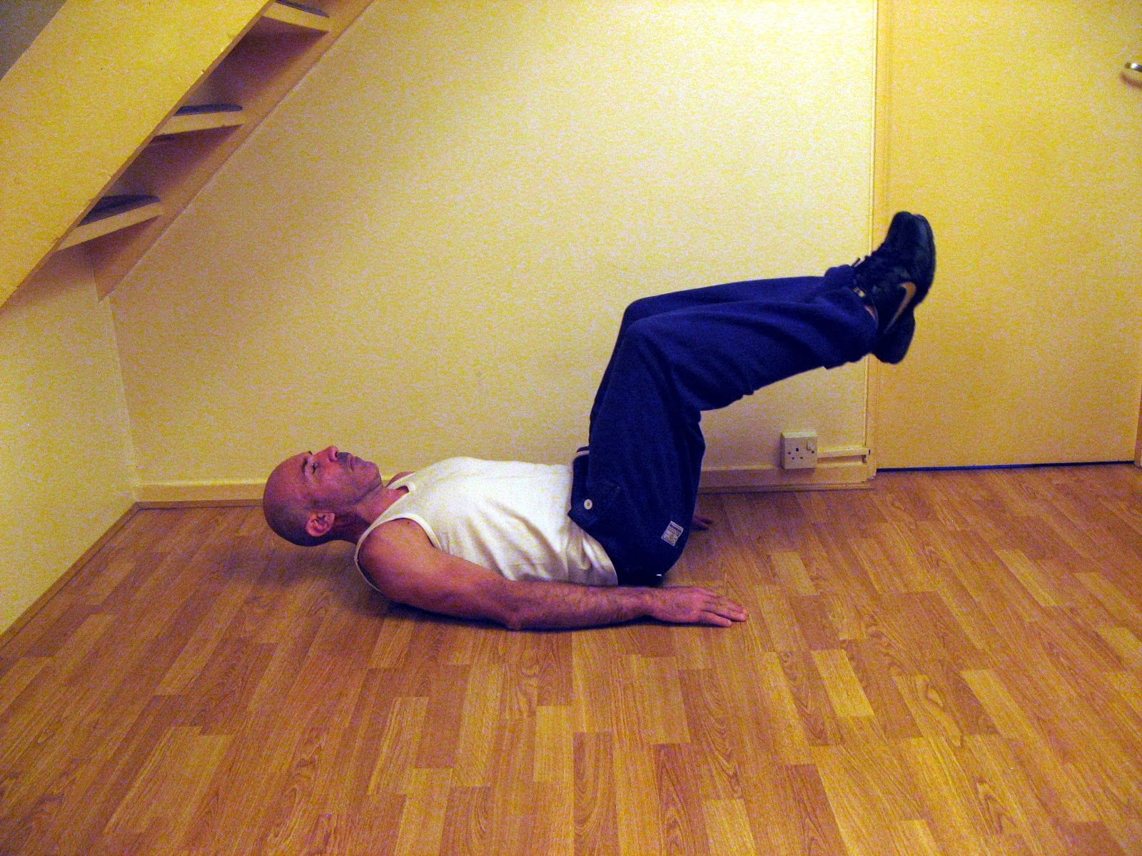 Slr Exercise Supine Single Leg Raise 90 Degree Leg Lift Sales