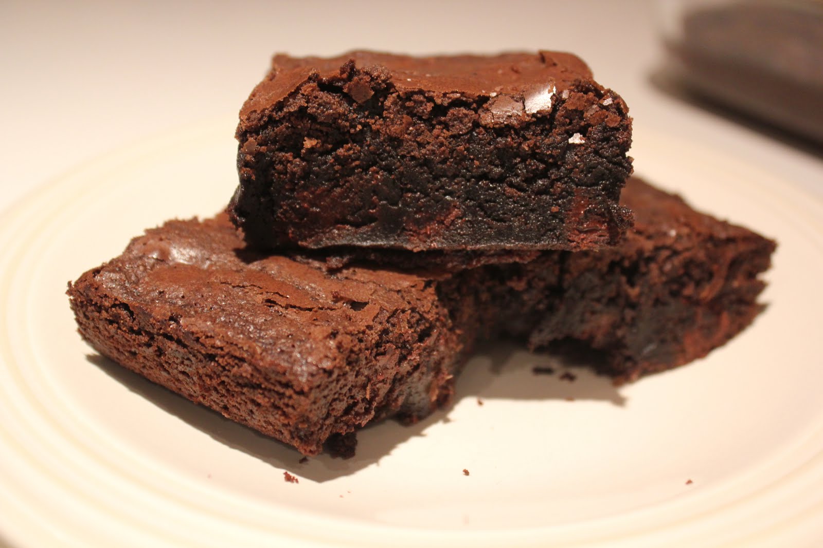 Near to Nothing Dark Chocolate Brownies