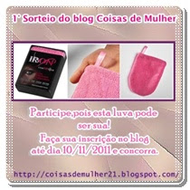 Sorteio de uma Luva Removedora de Maquiagem (Ultimas horas para participar)