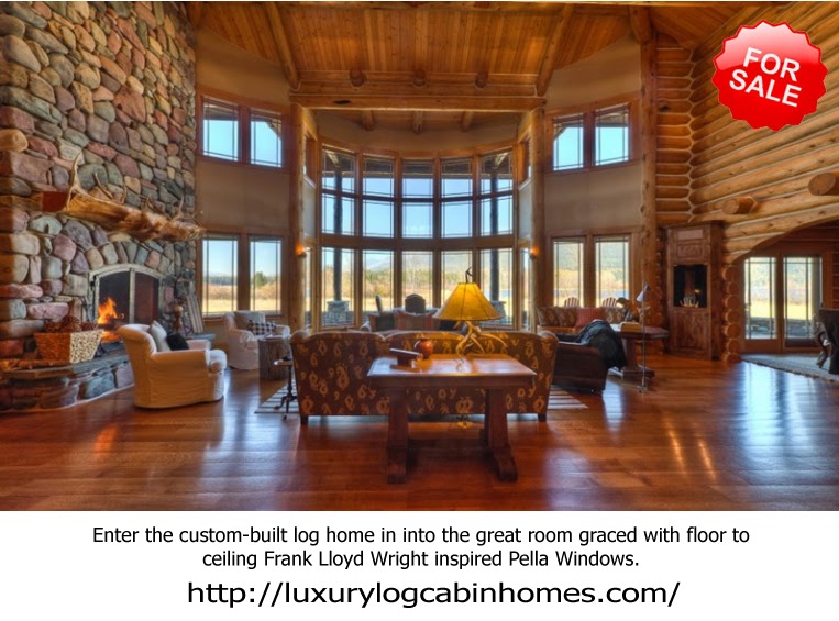 Luxury Log Homes and Luxurious Living Video Tour Whitefish Lake Luxury