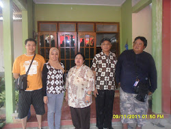 Keluarga bpk Warjiono (putra, cucu ibu Wongso Dimedjo)