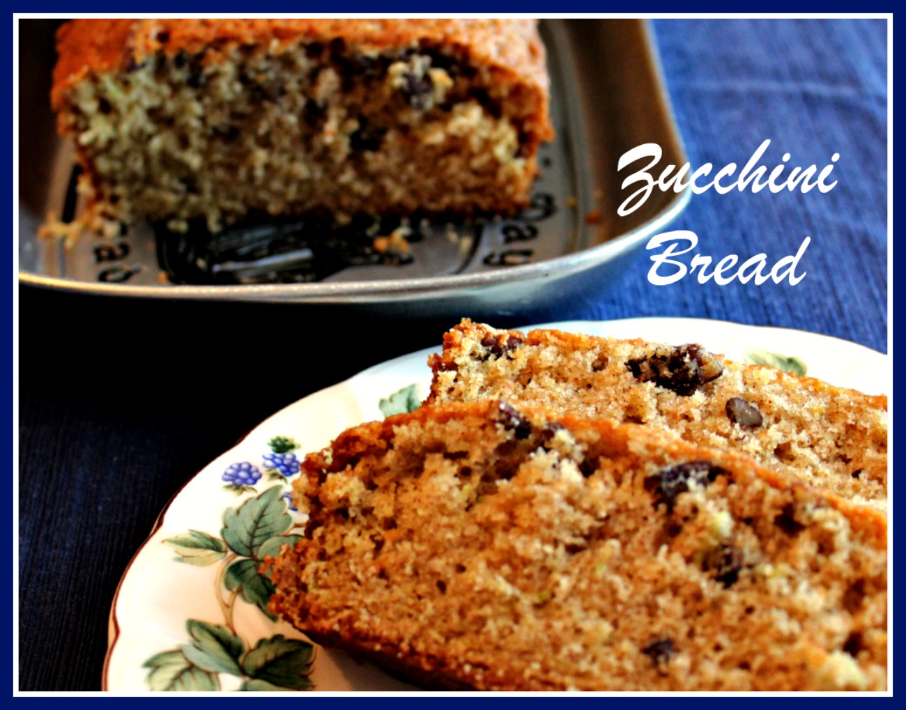 Sweet Tea and Cornbread Zucchini Bread!