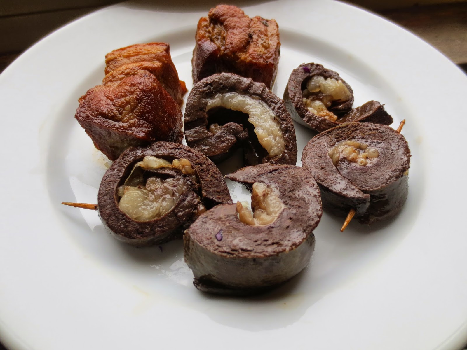 What's for Dinner Minneapolis? Spleen, and Pork Belly Rillons (together)