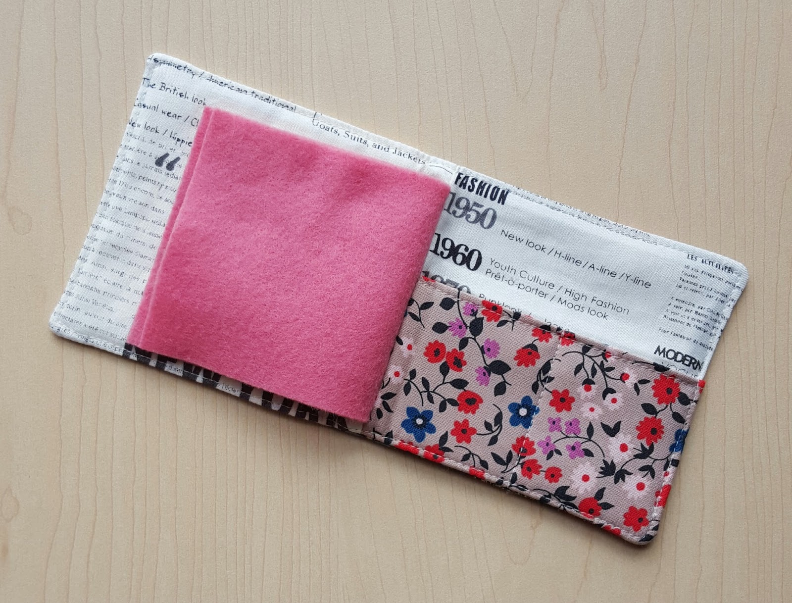 Fabric Mutt Pocket Mending Book Tutorial