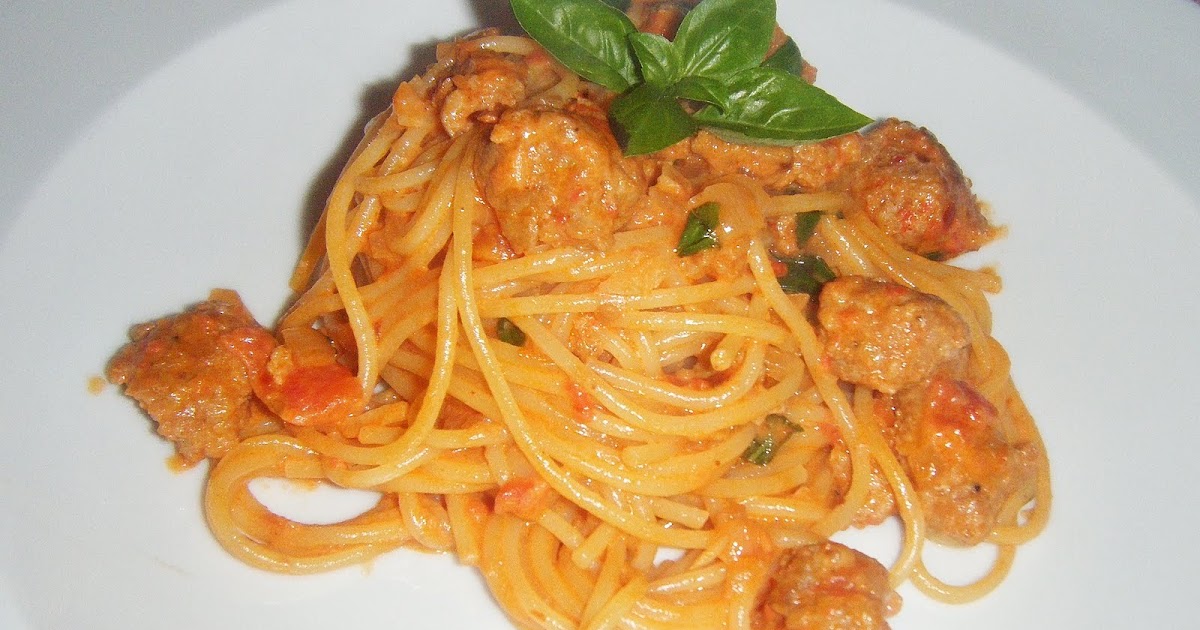 the Best Recipes Spaghetti with Italian Sausage & Vodka Sauce
