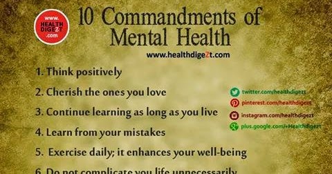 Cool stuff you can use.: 10 Tips to Maintain Good Mental Health
