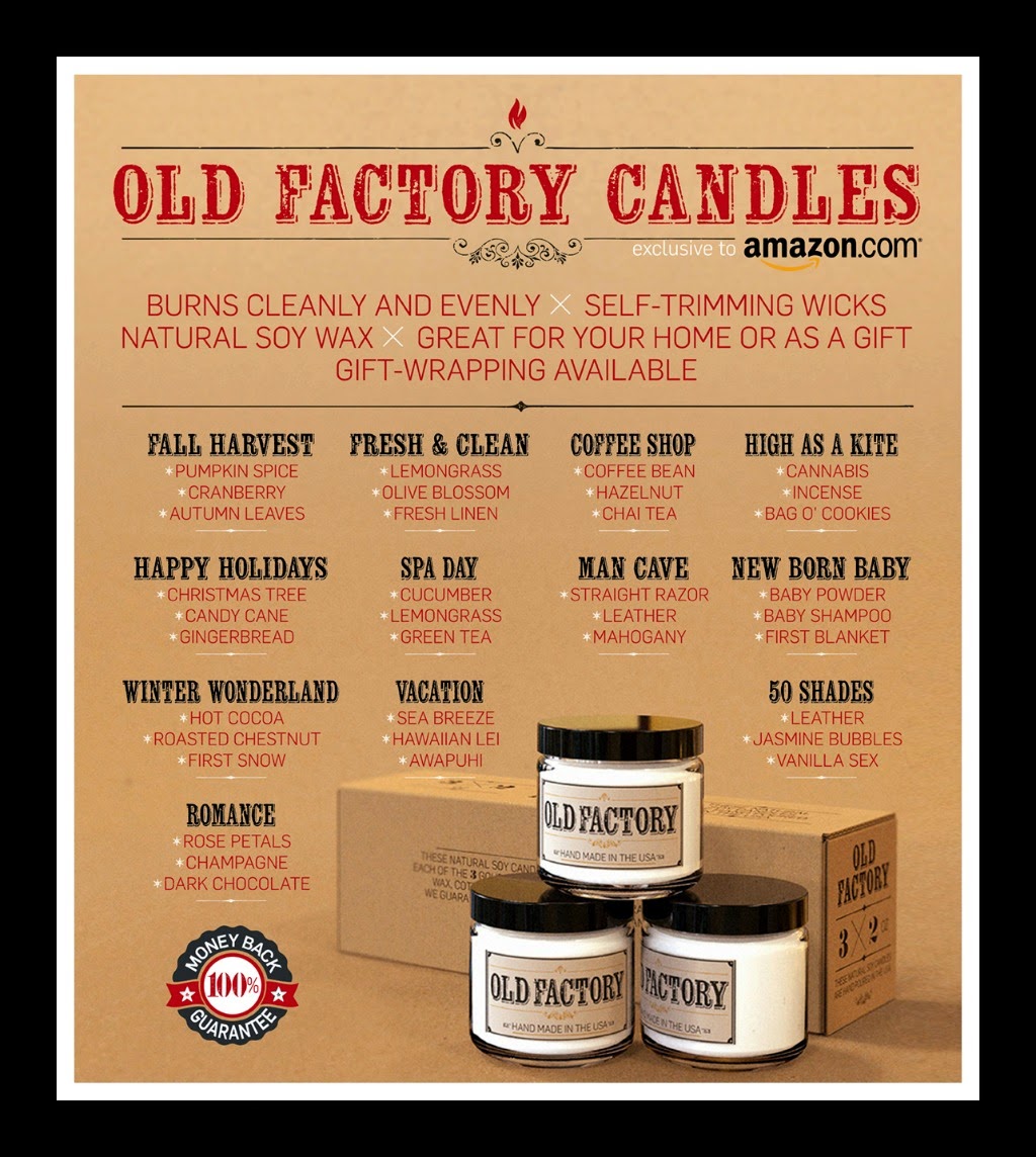 old factory candles ♥