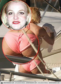 Britney Spears Ass in a Bikini
