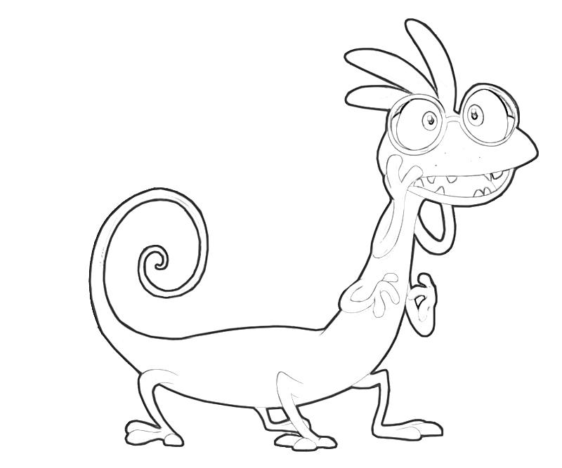 Printable Randall Boggs Cute Coloring Pages printable-randall-boggs-cute-coloring-pages