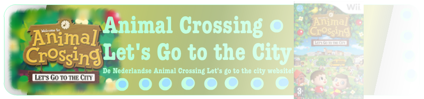 Animal Crossing                                       Let's go to the city