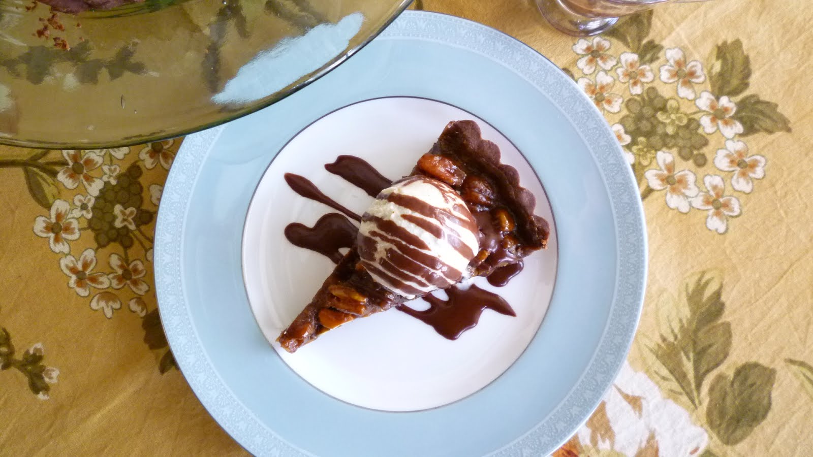 For Love of the Table A Chocolate, Caramel & Nut Tart...for