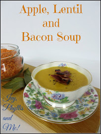 APPLE, LENTIL AND BACON SOUP