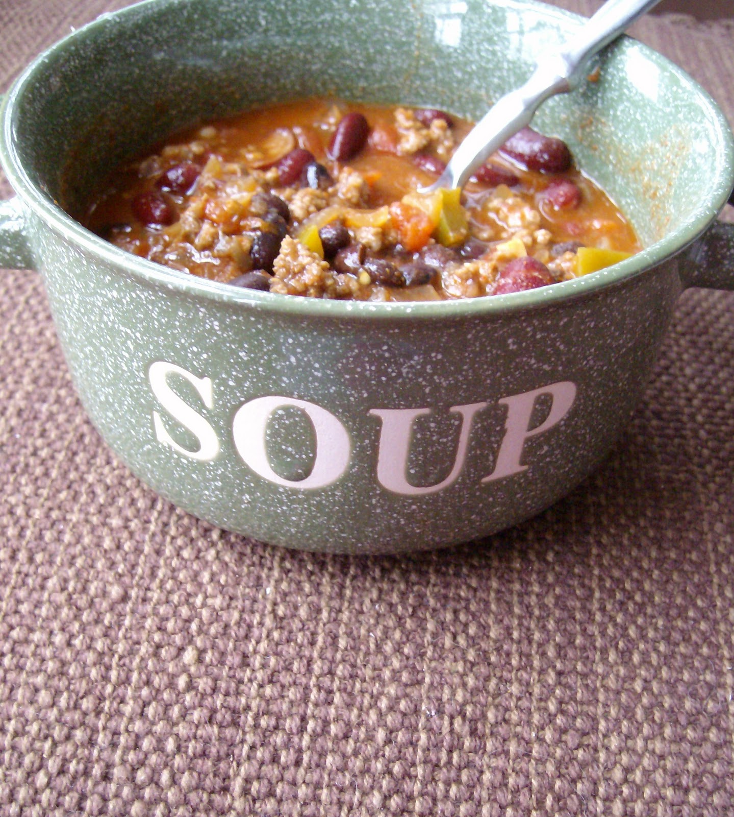 The Foodie RD Very Veggie Beef and Bean Chili