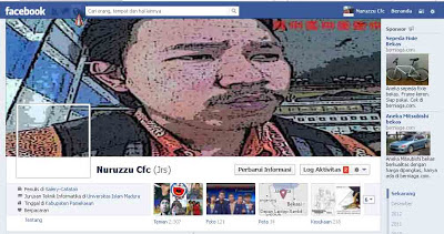 Membuat Foto Sampul Facebook Menyatu dengan Foto Profil| Tips Komputer